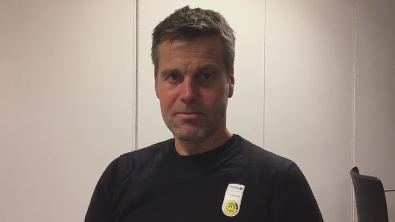 Kjetil Knutsen etter kampen mot Odd